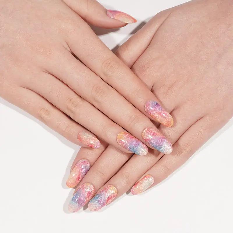 Unicorn Poop Gel Nail Strips - Gelly