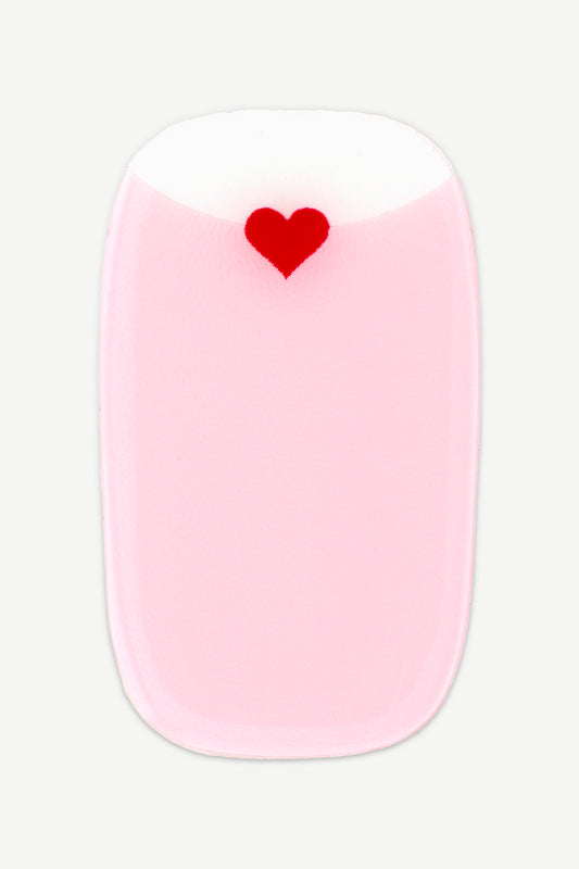 Valentine Pink Gel Nail Sticker