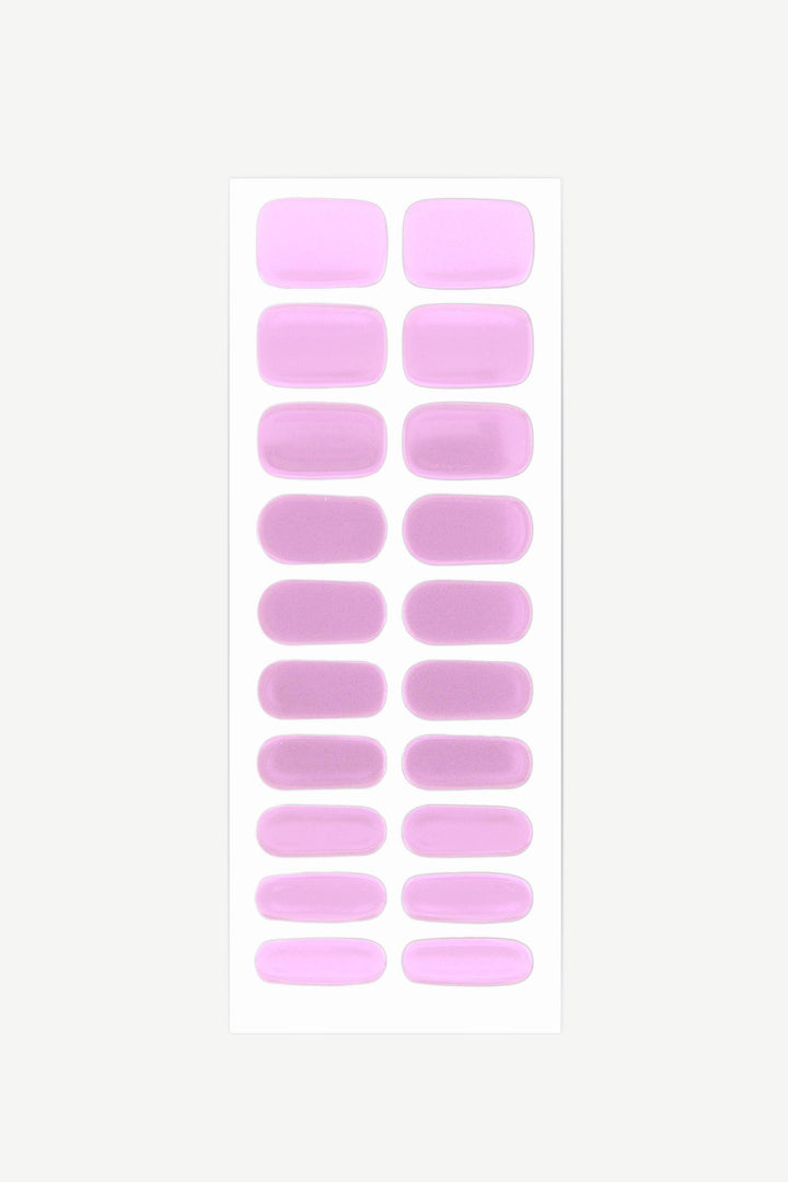 Violet Pearl Gel Nail Strips - Gelly