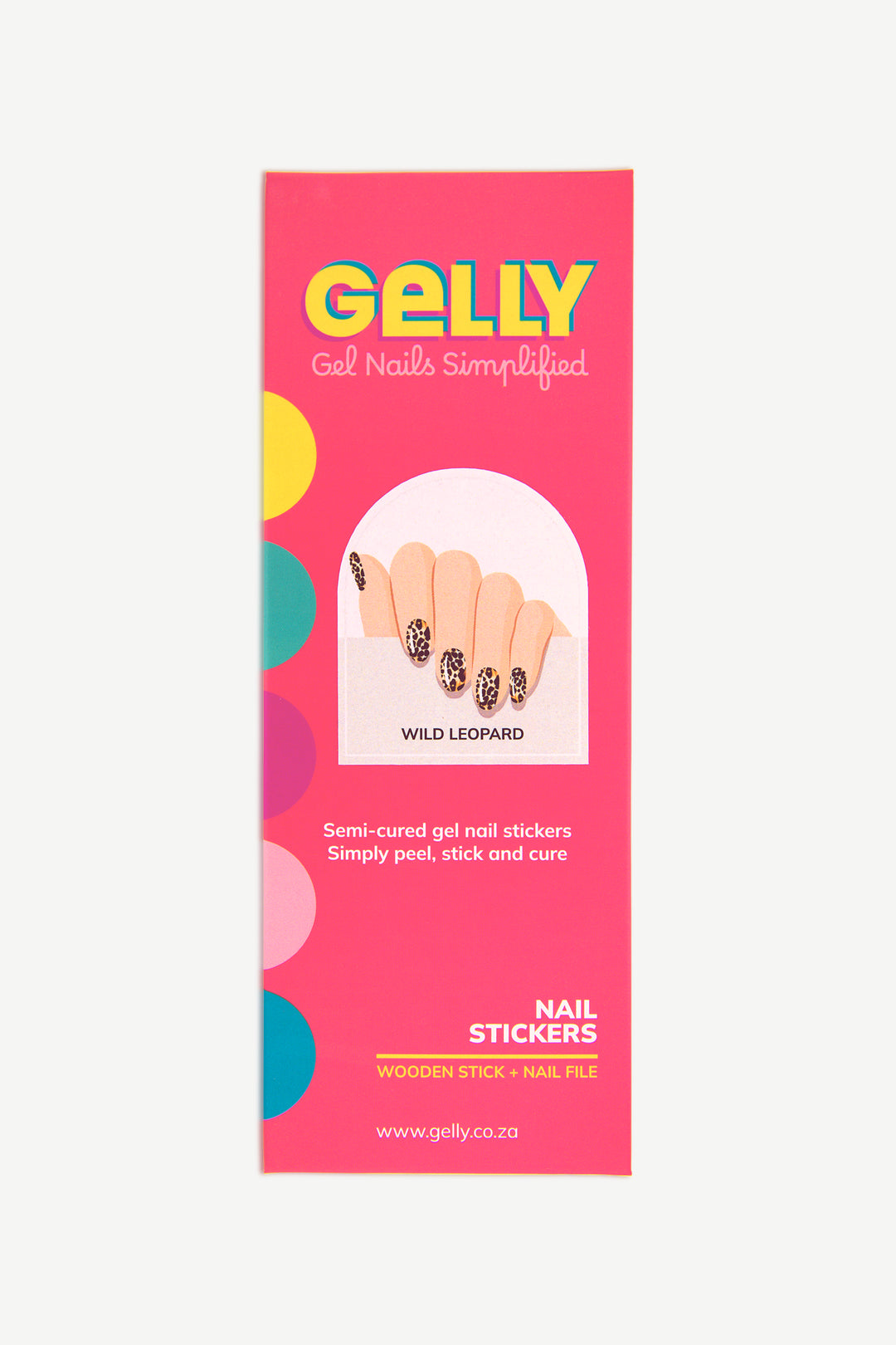 Wild Leopard Gel Nail Stickers